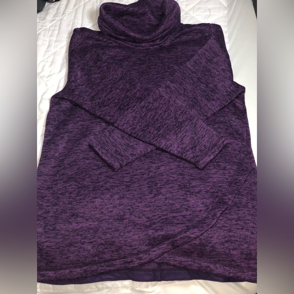 LAND’s END PLUS SIZE SWEATER WITH HOODIE